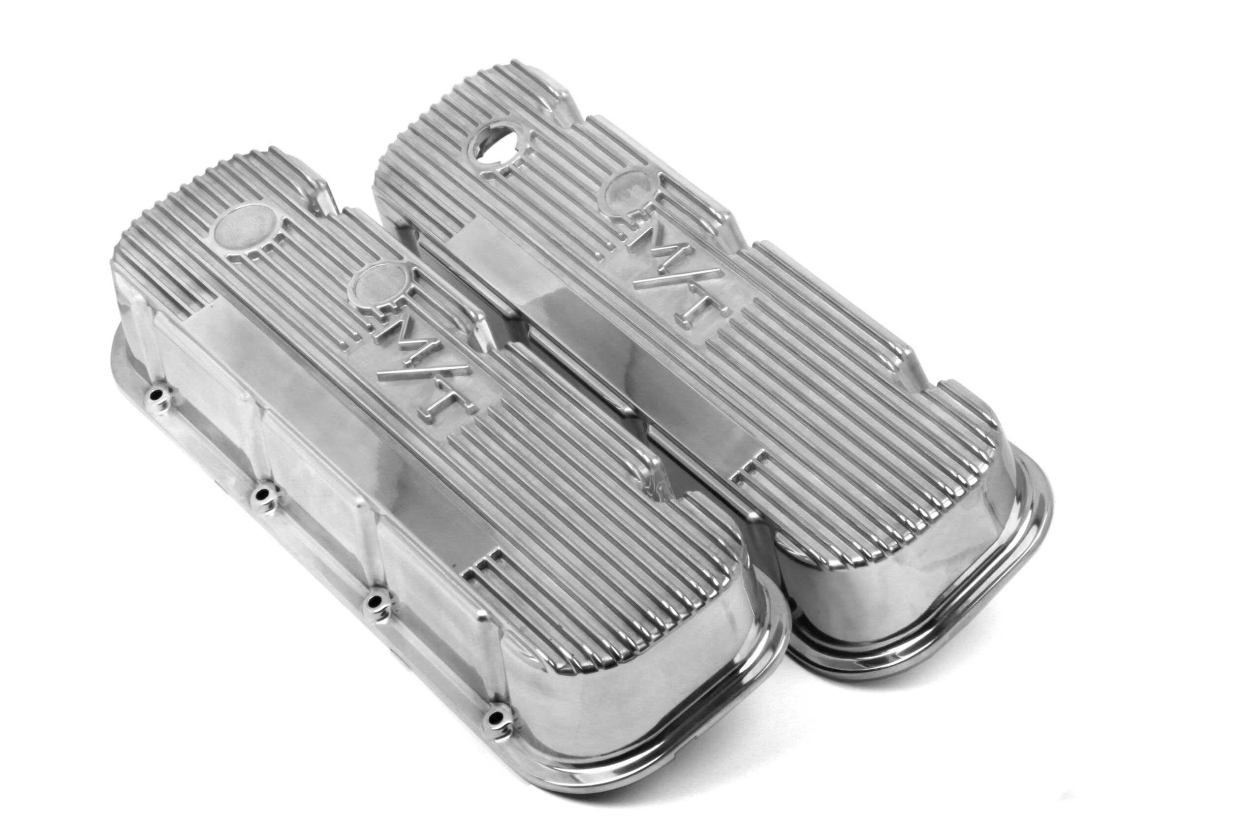 Holley 241-84 Mickey Thompson Polished Valve Covers M/T Big Block Chevy 