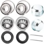 2 Set Fits For 3/4&#039;&#039; Axles Trailer Wheel Hub Lm11949 Bearings Kit Lm11949/lm1191