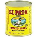 El Pato Mexican Hot Style Tomato Sauce 7.75 oz (24 Pack)