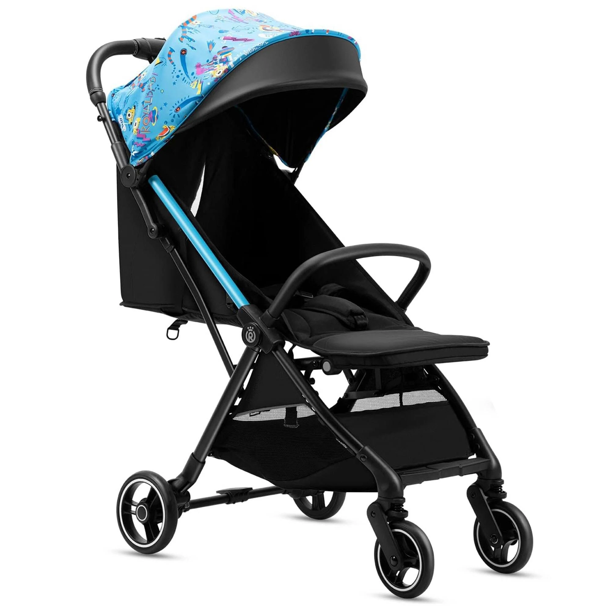 RoyalBaby 360 Classic Seat Compact Fold Portable Travel Stroller, Black/Blue  | eBay