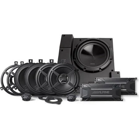 Alpine - 6-1/2" 2-Way Car Speakers (Two Pairs) - Black