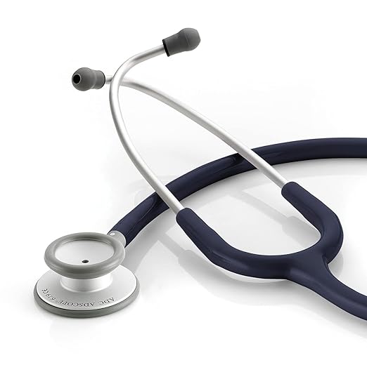 ADC Adscope Lite Model 619 Ultra Lightweight Clinician Stethoscope with Tunable AFD Technology, Navy