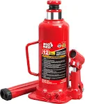 Big Red 12 Ton Welded Hydraulic Car Bottle Jack