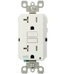 Leviton GFWR1-W Self-Test SmartlockPro Slim GFCI Weather-Resistant Receptacle with LED Indicator, 15 Amp, WhiteLeviton GFWR1-W Self-Test SmartlockPro Slim GFCI Weather-Resistant Receptacle with LED Indicator, 15 Amp, White