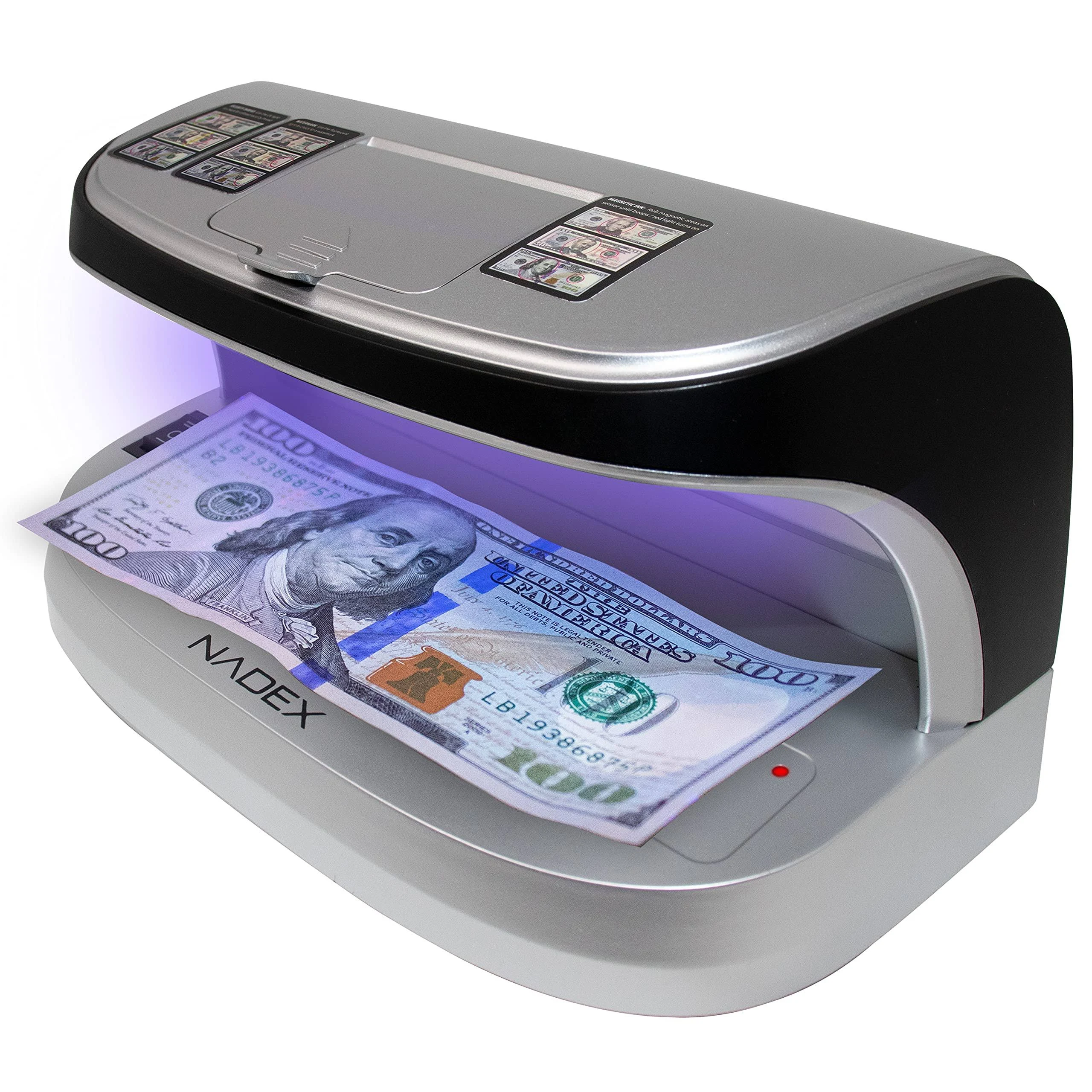 Nadex Coins V27 Desktop UV Counterfeit Detector