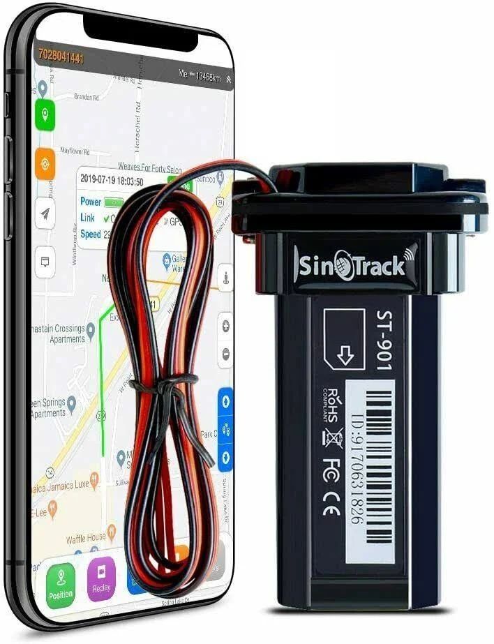 SINOTRACK Vehicle Car GPS Tracker, ST-901 4G Car Locator Mini Portable Real-Time