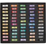 Jack Richeson Signature Round Half Stick Pastels, 60 Count (Pack of 1)