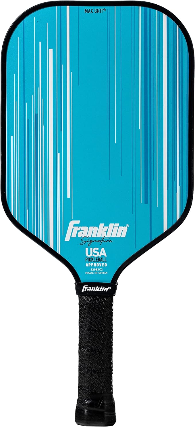 Franklin Sports Pro Pickleball Paddle – USAP Approved Paddle with MaxGrit Technology – Elongated Handle for Maximum Control