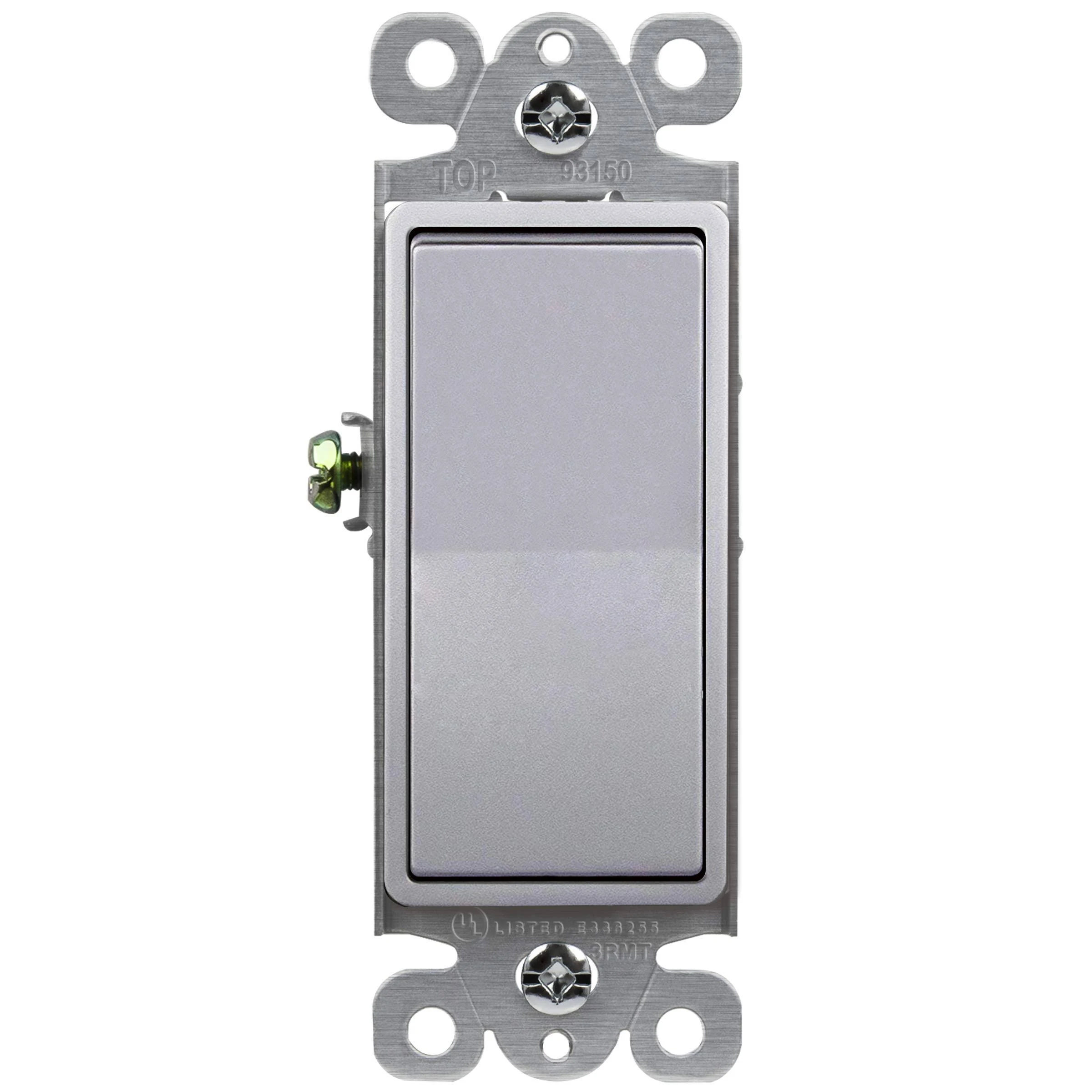 Enerlites 3-Way Decorator Paddle Light Switch Single Pole or Three Way