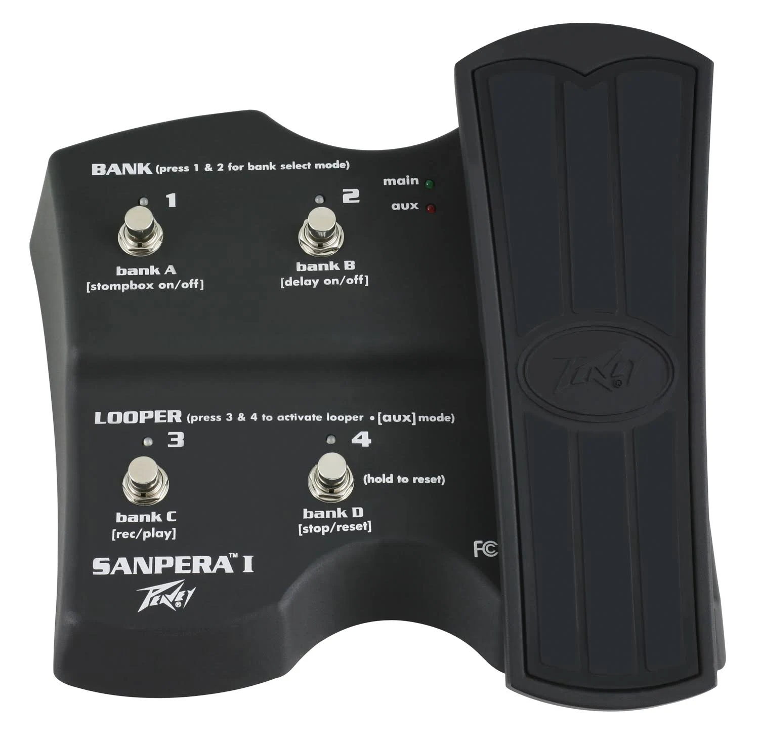 Peavey Sanpera I Guitar Foot Controller