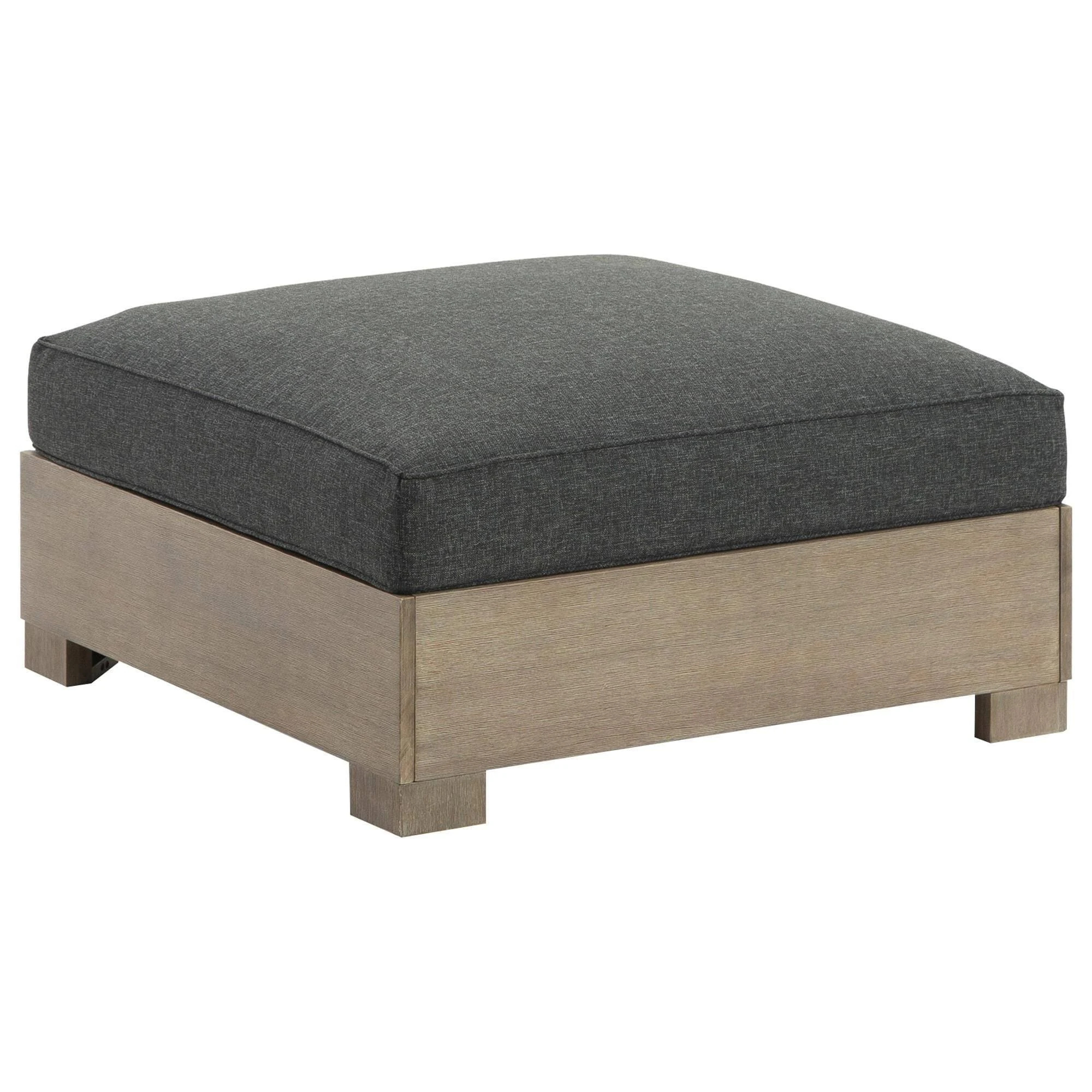 Ashley Citrine Park Outdoor Ottoman with Cushion