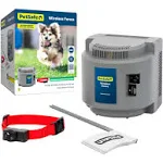 PetSafe Wireless Pet Fence - The Original Wireless Containment System - Covers up to 1/2 Acre for dogs 8lbs+, Tone / Static - America's Safest Wireless Fence From Parent Company INVISIBLE FENCE Brand 