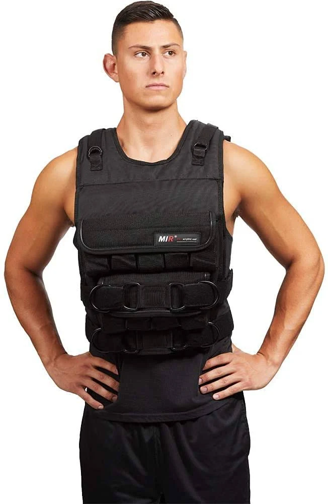 miR Adjustable Weighted Vest (Long Style) - Pro Plus, 140lbs