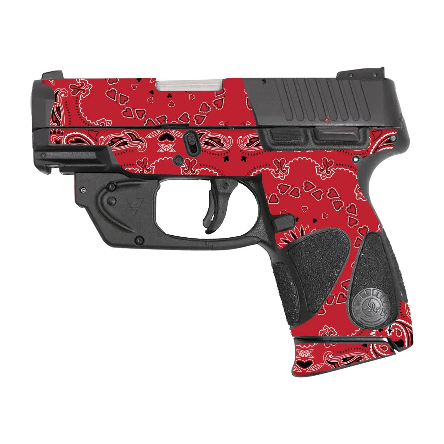 MightySkins Skin Compatible with Taurus PT111 Millennium G2/G2C/G2S - Bandana | Protective, Durable, and Unique Vinyl Decal wrap Cover | Easy to Apply, Remove, and Change Styles | Made in The USA