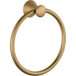 DELTA 73846-CZ Lahara Towel Ring, Champagne Bronze