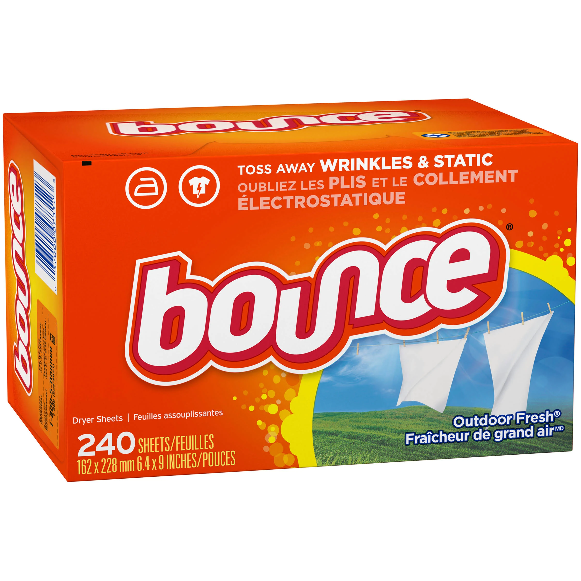 Bounce Fabric Softener Dryer Sheets Fresh