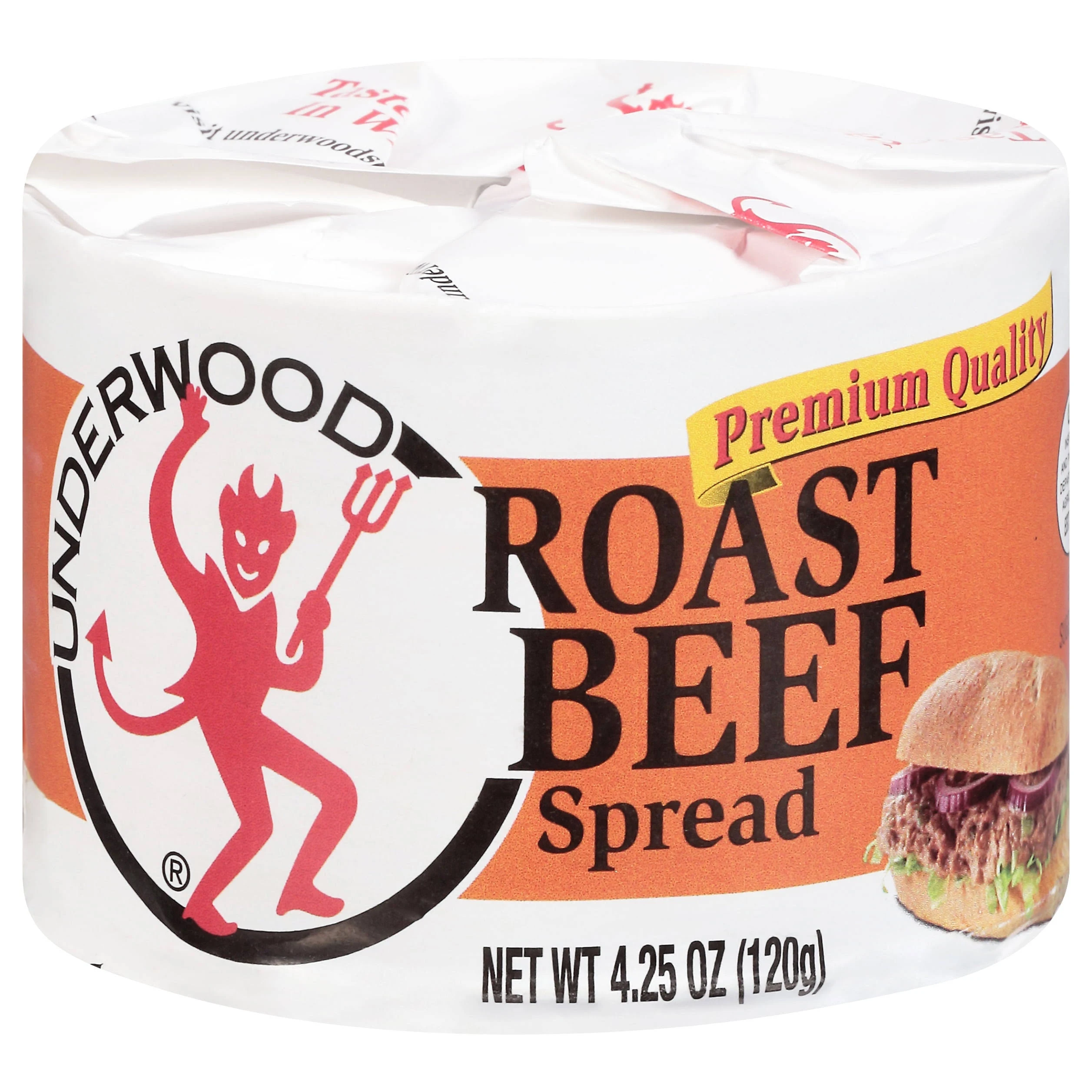 Underwood Premium Roast Beef Spread (4.25 oz)