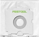 Festool 496187 CT 26 Self Cleaning Filter Bags, 5-Count