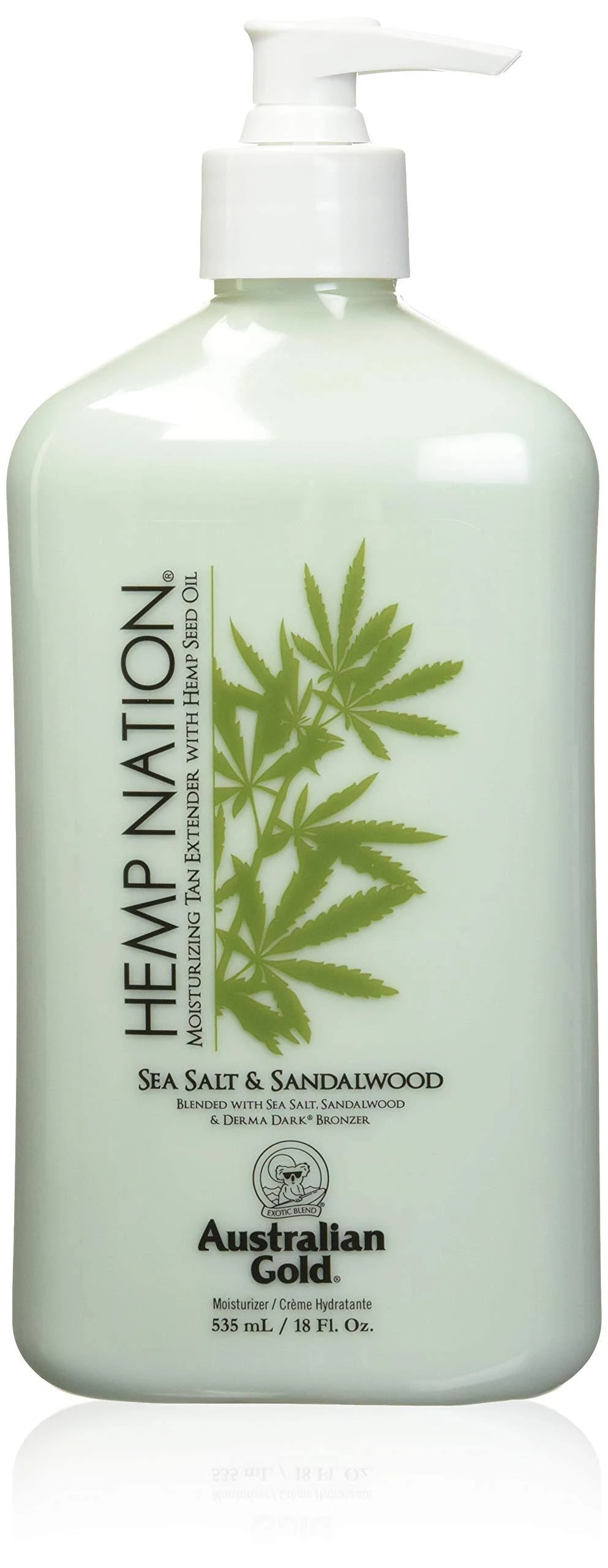 Australian Gold Hemp Nation Sea Salt & Sandalwood Moisturizing Tan Extender 535ml (18 fl oz)