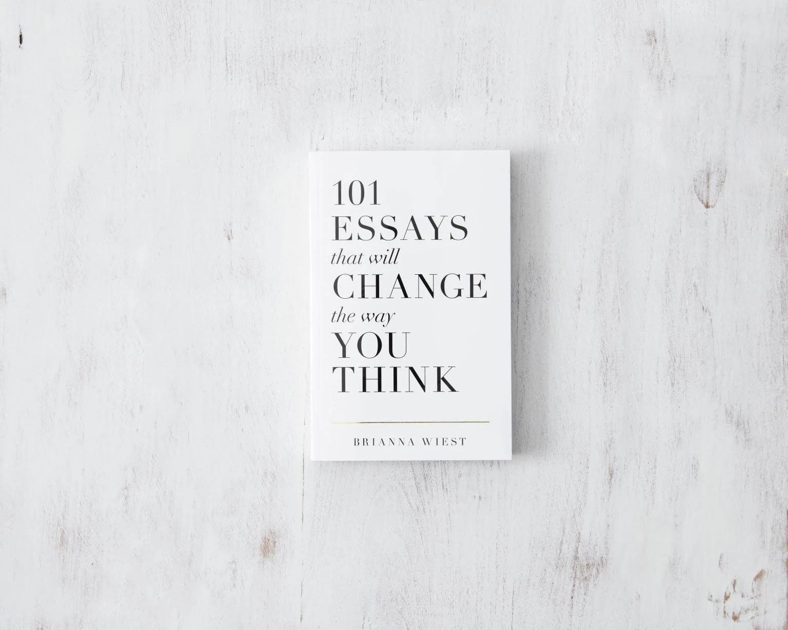 101 Essays that Will Change the Way You Think [Book]