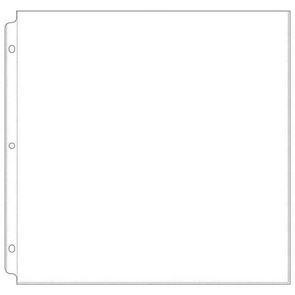 We R Ring Photo Sleeves 12"x12" 10-pkg-full Page