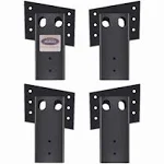 Mofeez Outdoor 4X4 Compound Angle Brackets for Deer Stand Hunting Blinds Shootin