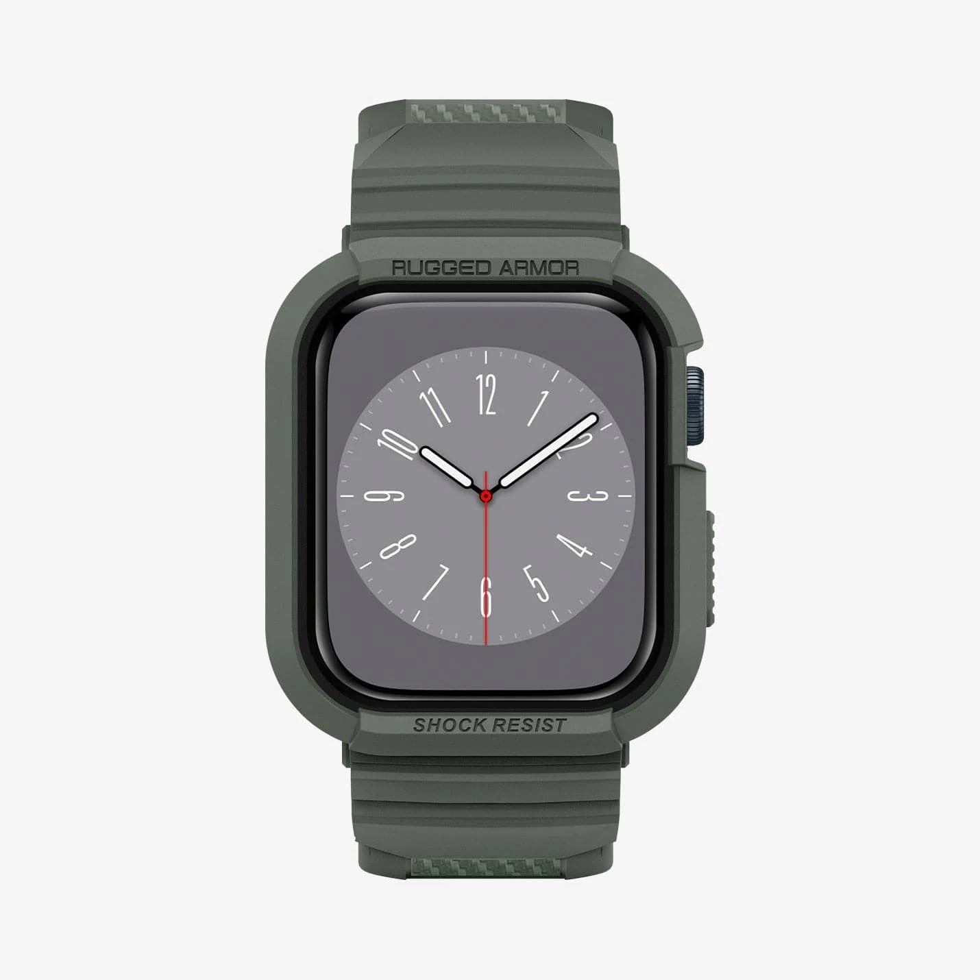 Spigen Apple Watch 40/41mm Cover Armbånd Rugged Armor Pro Military Green