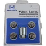 Honda Genuine Accessories 08W42-SCV-101 Alloy Wheel Lock