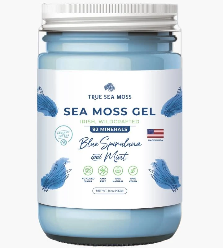 TrueSeaMoss Wildcrafted Irish Sea Moss Gel