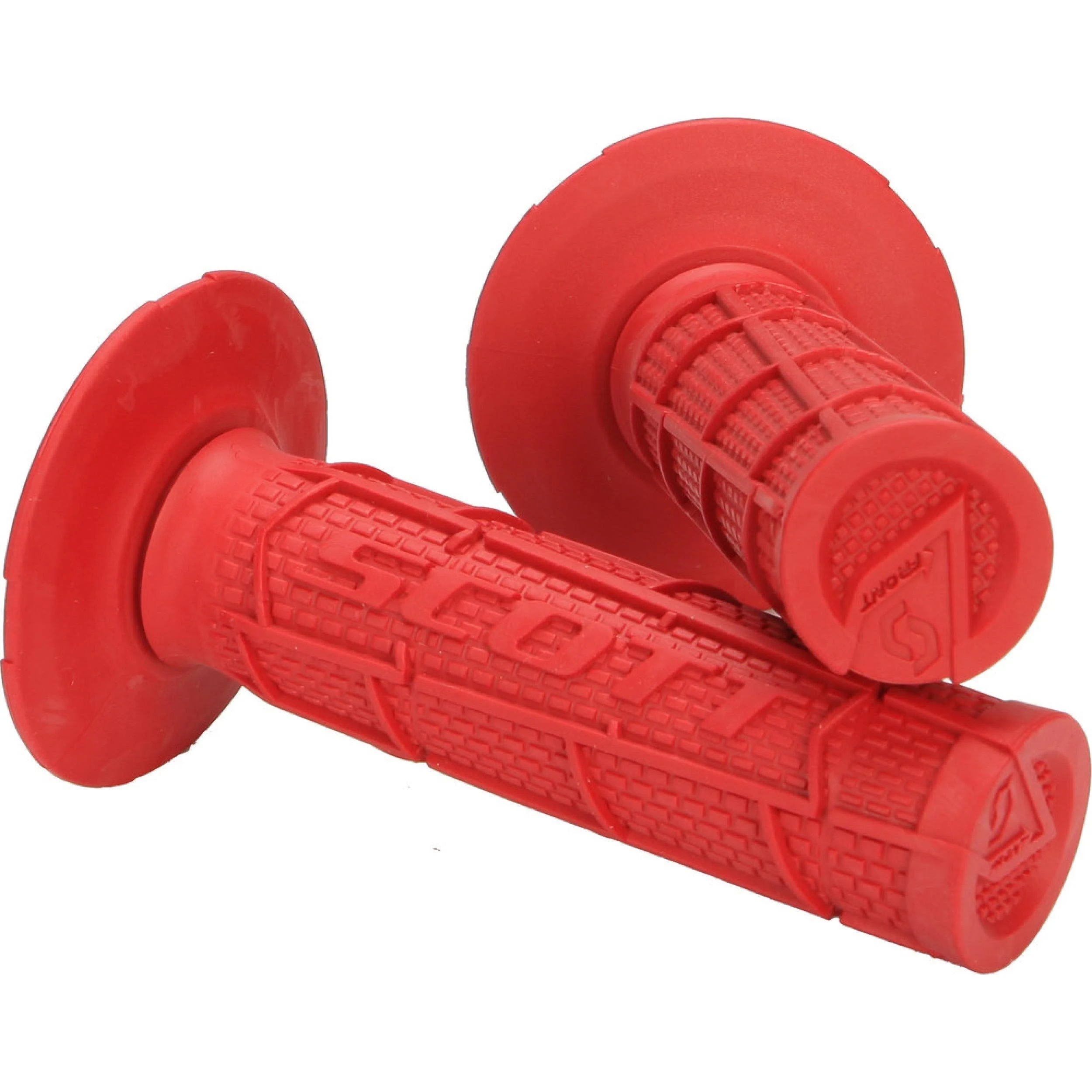 Scott Black Radial Full Waffle Grips - 233925-0001