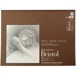 Strathmore 400 Series Bristol, 2-Ply Smooth, 18"x24" Tape Bound, 15 Sheets