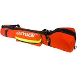 DIXIGEAR - E SIZE Padded Oxygen O2 Carry Bag for Cylinder Oxygen Tank - Orange