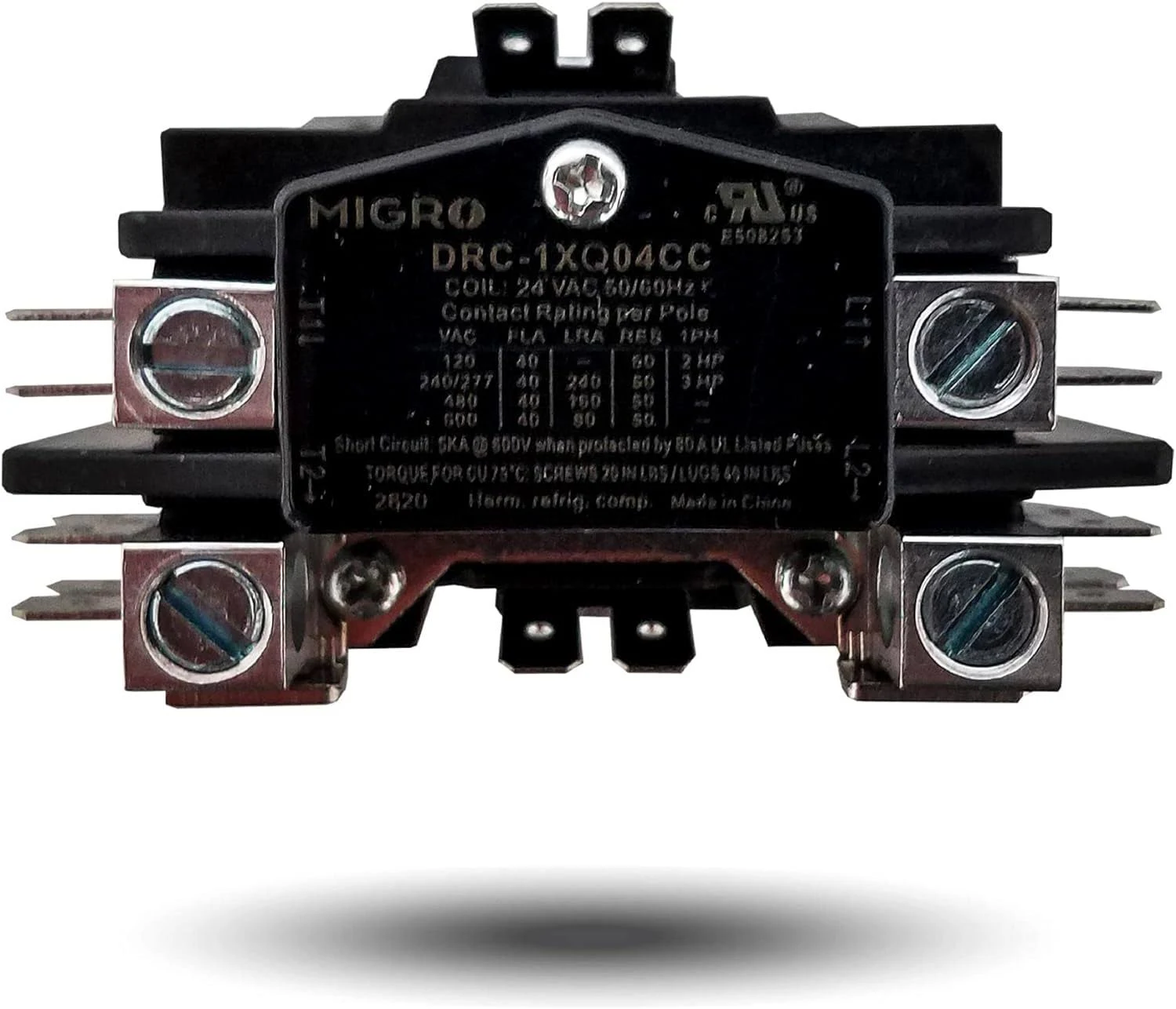 Migro 1 Pole 40 AMP Heavy Duty AC Contactor Replaces Virtually All Residential 1