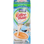 Coffee-Mate Coffee Creamer, Sugar Free, French Vanilla - 50 pack, 0.375 fl oz creamers