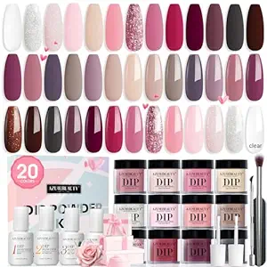 AZUREBEAUTY Dip Powder Nail Kit Starter