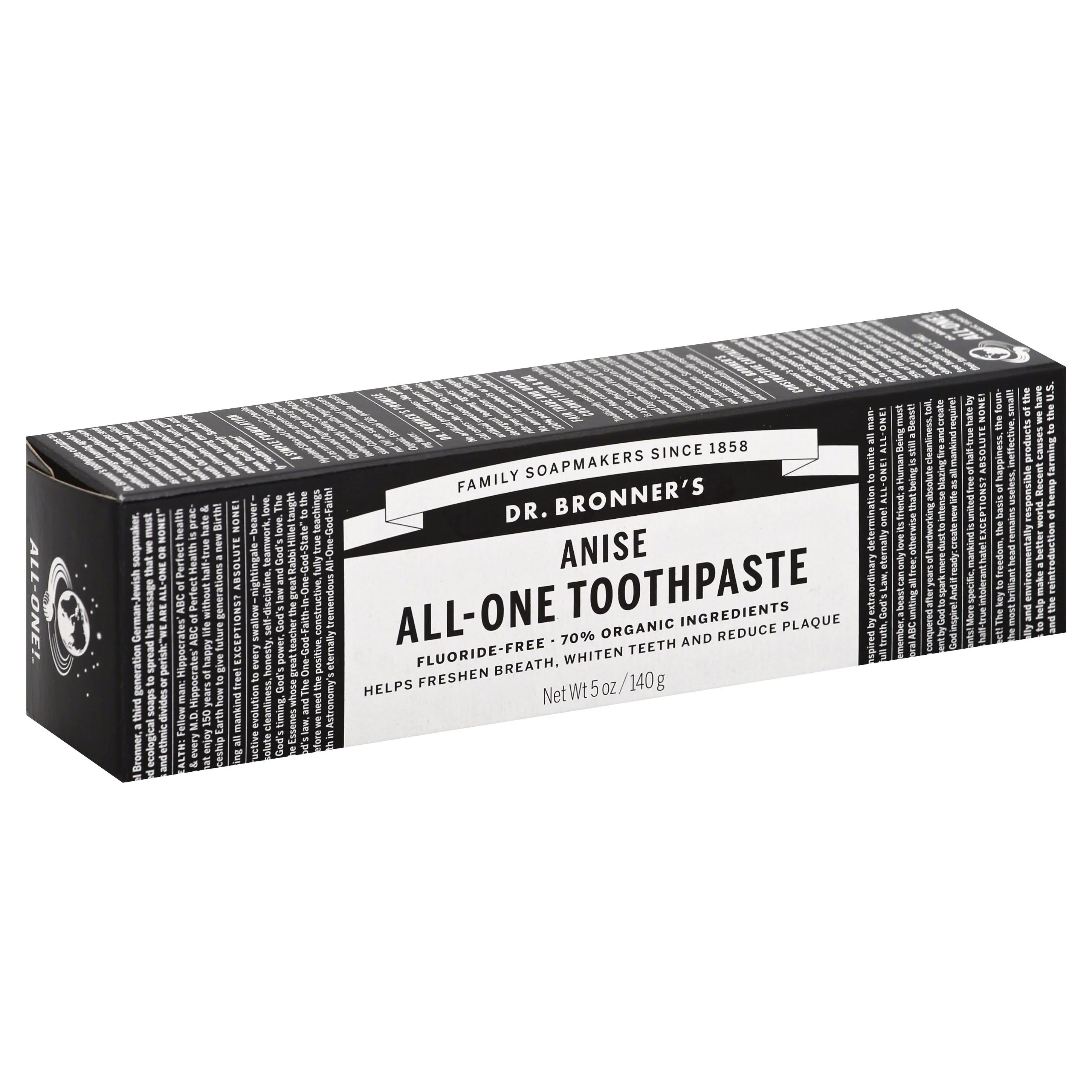 Dr Bronner's Anise All-One Toothpaste