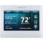 Honeywell TH9320WF5003 Wi-Fi 9000 Color Touch Screen Programmable Thermostat, 3.5 x 4.5 Inch, White, 'Requires C Wire"