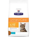 Hill's Prescription Diet c/d Multicare Urinary Care with Chicken Dry Cat Food, Veterinary Diet, 17.6 lb. Bag