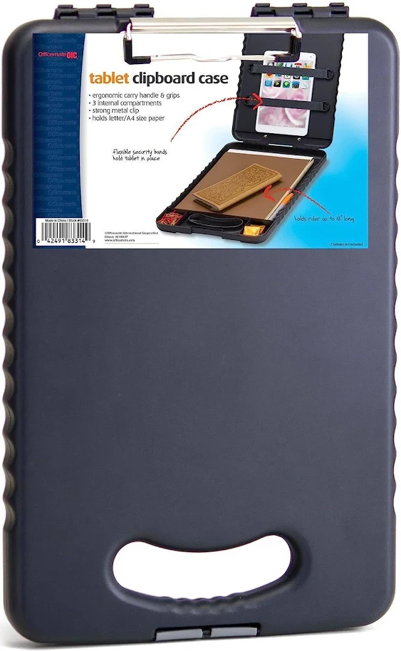 OIC Ergonomic Handle Tablet Clipboard Case