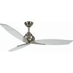 Hampton Bay Florentine IV 56" Ceiling Fan - Brushed Nickel