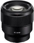 Sony Fe 85mm f/1.8 E-Mount Lens