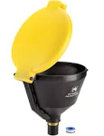 Drum Funnel | Burpless Poly Drum Funnel | for 30 and 55 Gal Plastic or Steel Dru