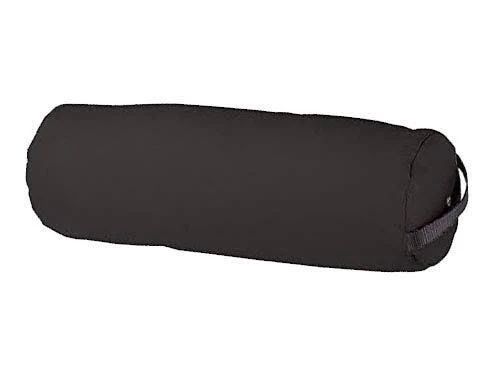 Therapists Choice X-Large 8" x 28" Full Round Fluffy Bolster (Black)