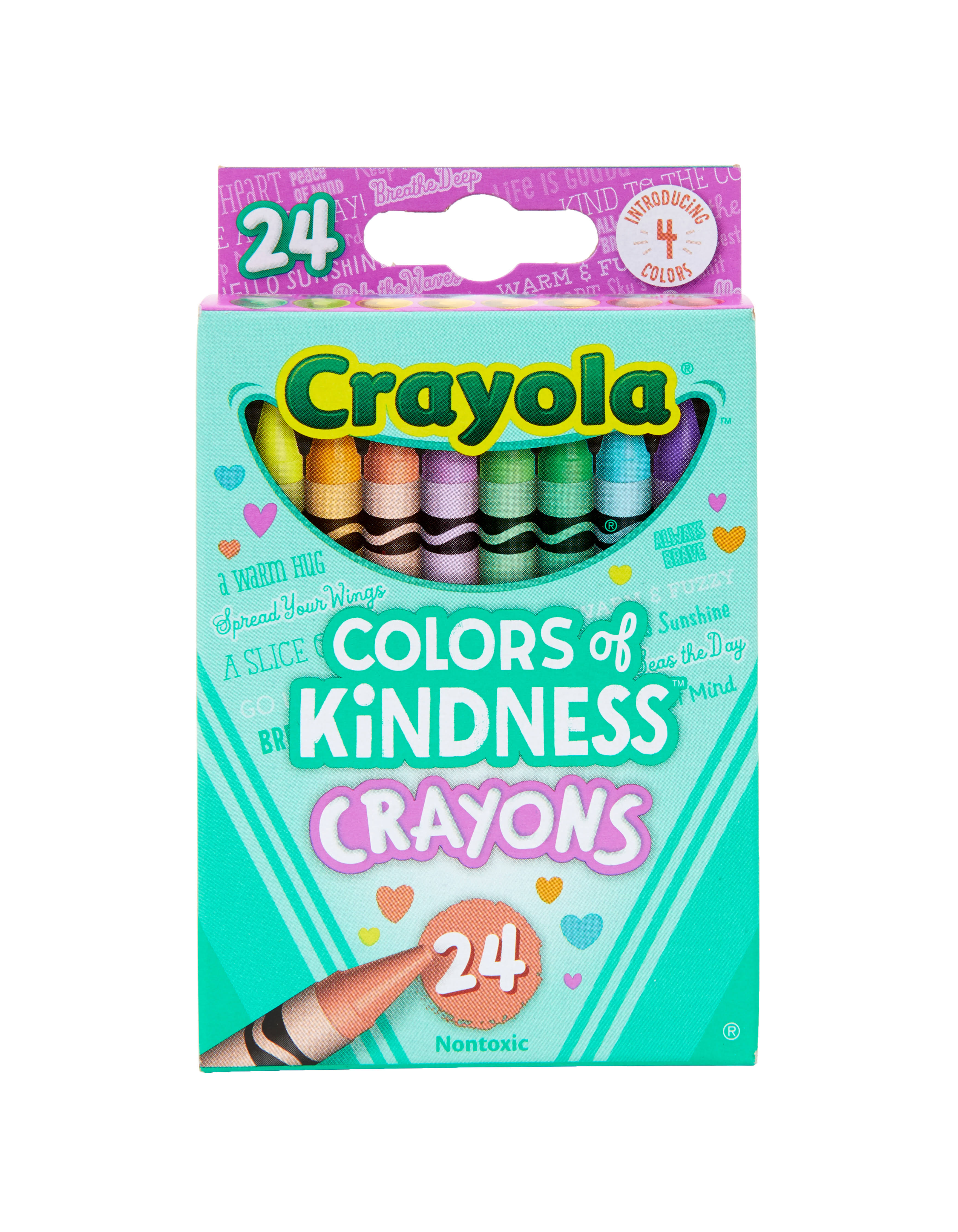 Crayola 24 ct Colors of Kindness Crayons