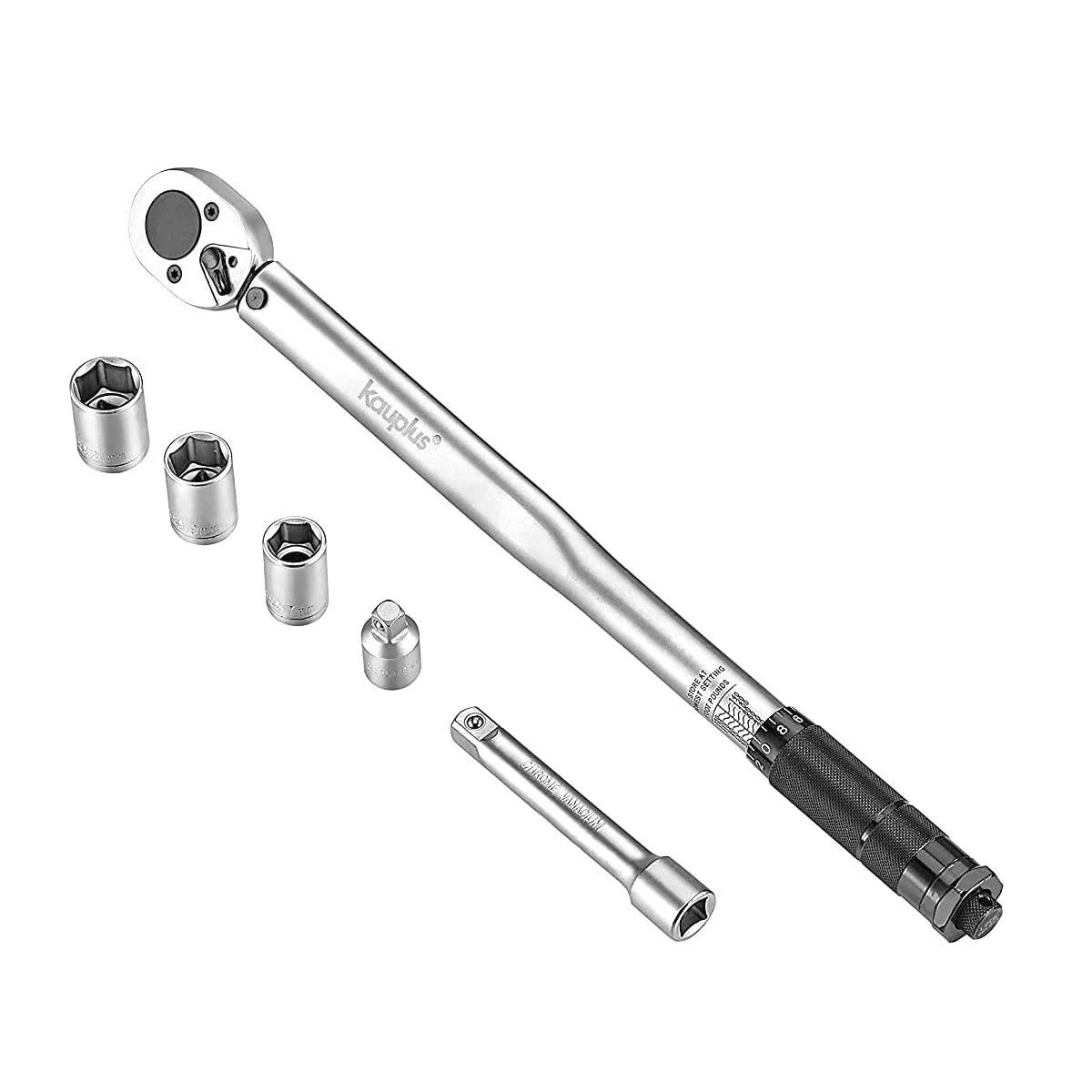 Kauplus 1/2-Inch Drive Click Torque Wrench