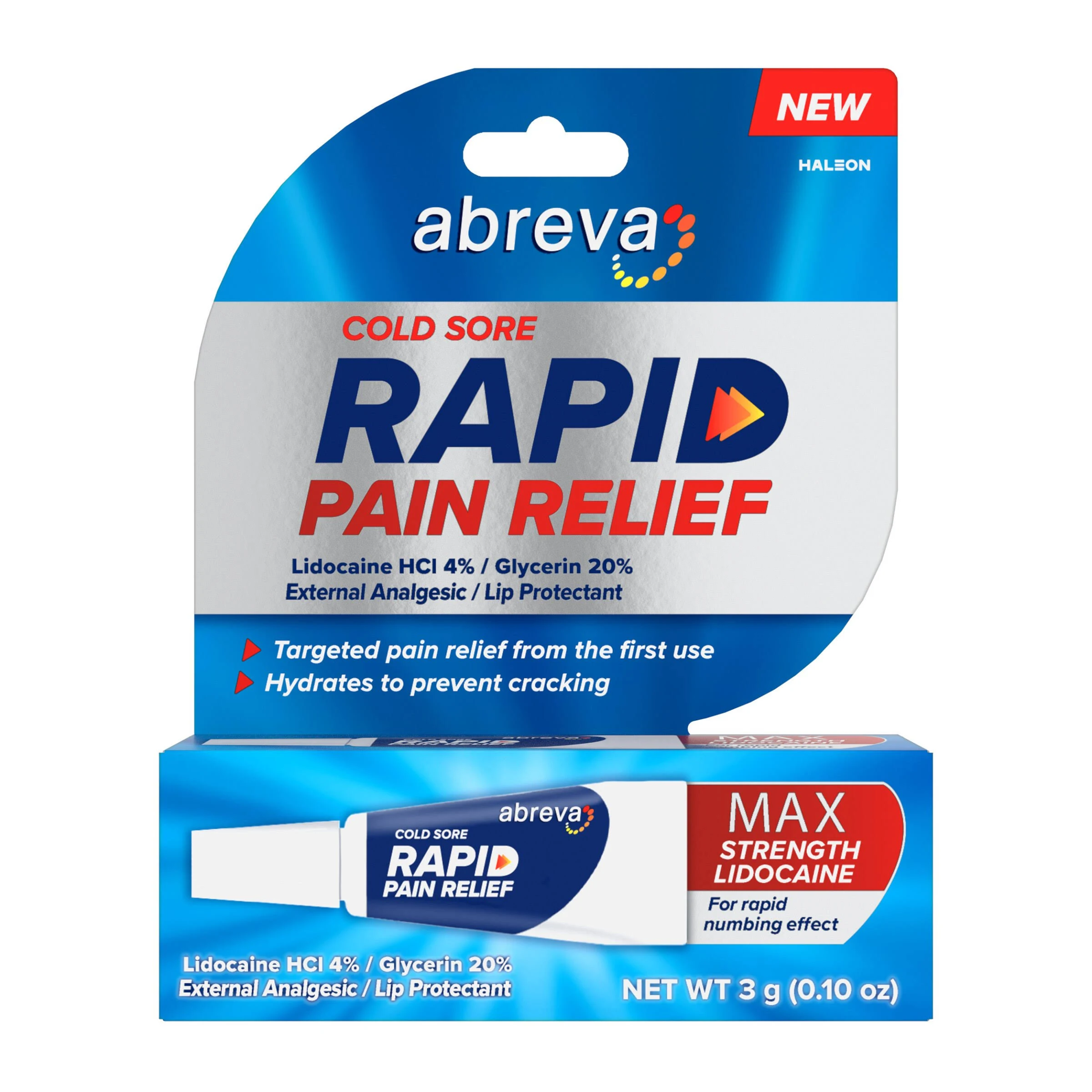 Abreva Cold Sore Rapid Relief Treatment - 0.423oz