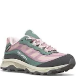 Merrell Moab Speed Low Waterproof Hiking Shoes Pink 3 Kids