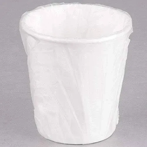 TableTop king 10 oz. White Individually Wrapped Paper Hot Cup - 480/Case made