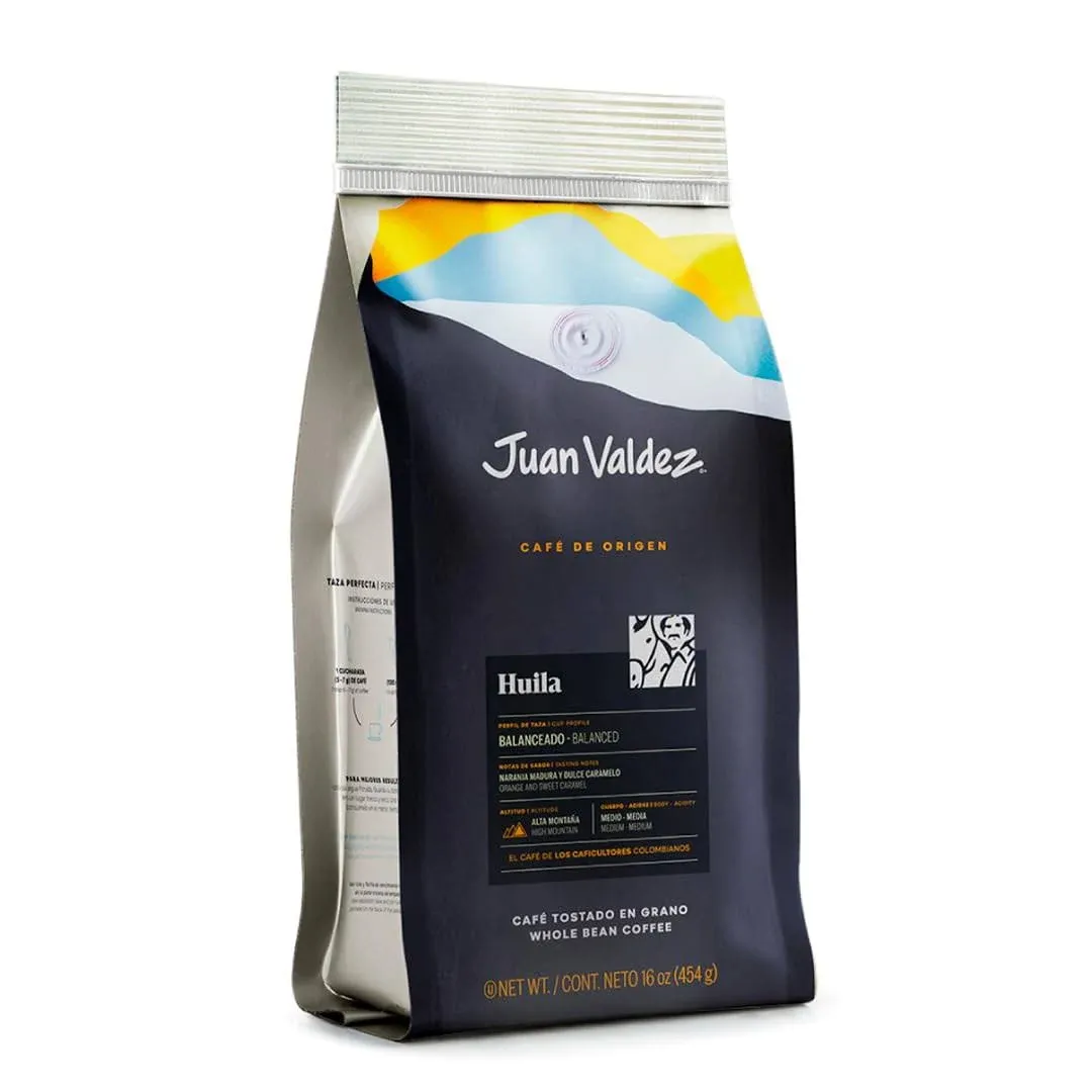 Juan Valdez Huila Medium Roast Whole Bean Coffee