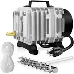 Simple Deluxe Outlets Airline Tubing Aquarium Pond Quiet Air Pump LGPUMPAIR75